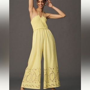 NWT - Eyelet Jumpsuit